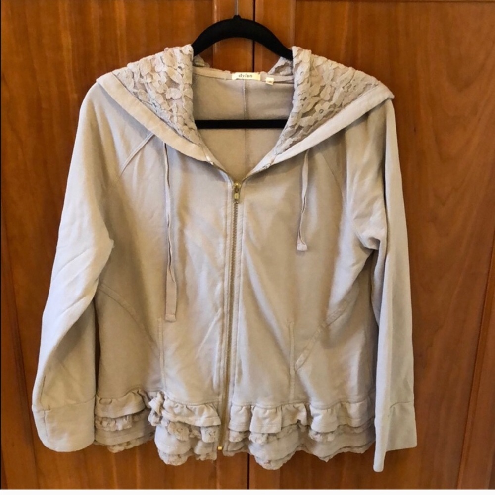 Beige Hoodie